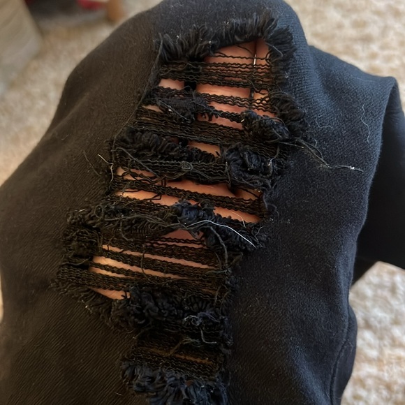 High-rise destroyed ankle legging - Picture 7 of 8